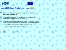 Tablet Screenshot of g4rga.org.uk